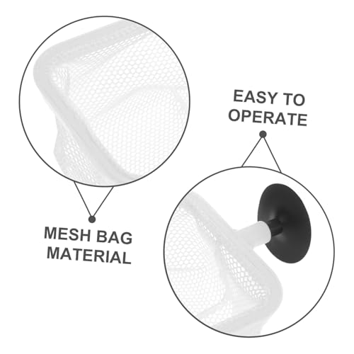 Mikikit 5pcs Aquarium Breeding Net with Cups Fish Tank Separator for Fry Easy Installation Mesh Design for Protecting Young Fish