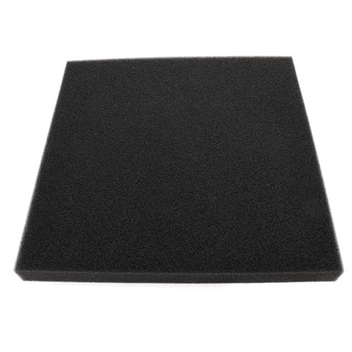 Aquarium Filter Bio Sponge Pad, Foam Sponges Filter Media, Cut fit it Filter Accessories for Fish Tanks and Ponds (18"x18"x1.6" (50PPI) 1 Pack) - size: 18"x18"x1.6" (50PPI) 1 PACK
