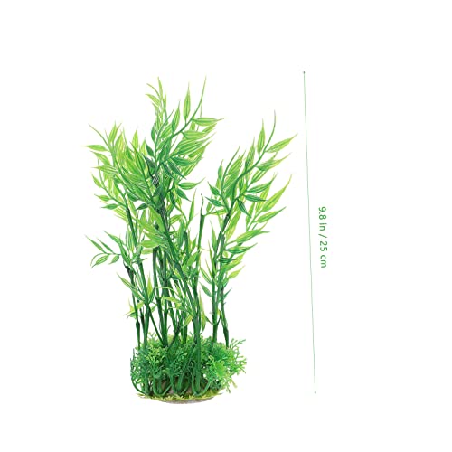 UPKOCH 2Pcs Compact Decorative Aquarium Plant Realistic Fake Plant for Desktop Aquarium Decor for Fish Tank Landscaping Durable Design Creates Unique Artistic