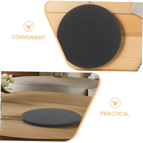 Mipcase Aquarium Bottom Non Slip Pad Shock Absorption Cushion for Round Fish Tank Durable Soft Mat for Micro Landscape Bottles for Home and Office Use