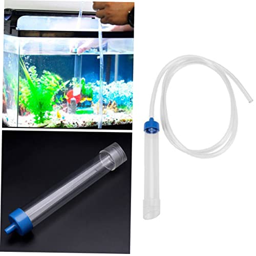 balacoo Fish Tank Filters 1 Set Fish Bowl Fish Gravel Manual Cleaner Gravel Tool Siphon Magnetic Brush