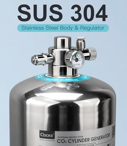 Aquarium CO2 Generator with Solenoid Valve for Aquarium Plants 5.5L G900S - color: G900S