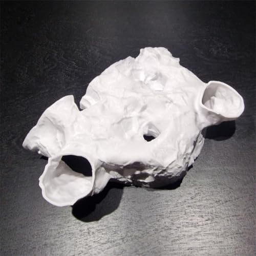 Aquariums Hideaway House Decoration Safe for Pet Fish Shrimp Shelter Cave Tanks Aquascaping Ornament Hiding Shelter - color: Gray