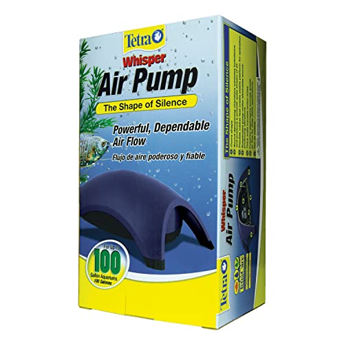Tetra Whisper Easy to Use Air Pump for Aquariums (Non-UL),Blue - size: 60-100-gallon
