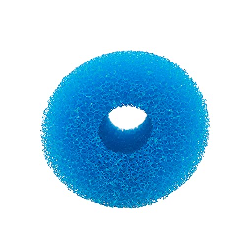 Xiaoyztan 6Pcs 6.0 x 2.5 Inch Aquarium Pre-Filter Sponges Foam Filter Cartridges with 0.8" Hole Diameter (Blue)