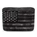 Black American Flag 20 Pound Double for RV/Trailer/Camper Waterproof Double Zipper Propane Gas Cylinder Cover Four Seasons General Protection - color: Black American Flag, size: S(20LB)