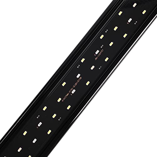 AQUANEAT LED Aquarium Light for 30 to 38 Inch Fish Tank, Auto On Off with Timer, Full Spectrum, Adjustable Brightness, Daylight Moonlight Mode, for Fresh Water Low-to-Mid Light Plants - size: 30"-38"