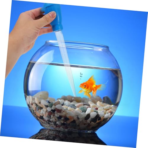 Levemolo 3pcs Fish Tank Water Changer Manual Siphon Cleaner for Aquariums Easy Use Water Changer for Cleaning Fish Waste and Gravel and Lightweight Design