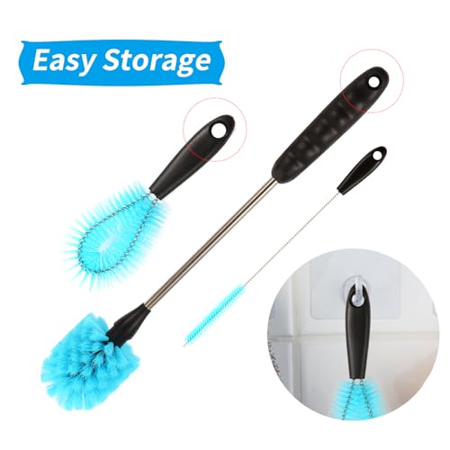 11 in 1 Fish Tank Aquarium Cleaning Brush Kit,Aquarium brushSutiable for Acrylic Fish Tank, and Plastic Fish Tank,Glass Fish Tank,Non Rusting,Fish Tank Cleaning Tools