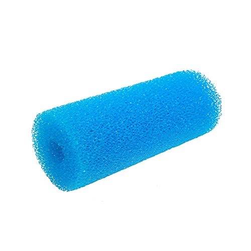 Xiaoyztan 6Pcs 6.0 x 2.5 Inch Aquarium Pre-Filter Sponges Foam Filter Cartridges with 0.8" Hole Diameter (Blue)