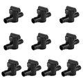 10-Pack EFIELD Poly PPSU Pex-A Expansion Ball Valve 3/4" X3/4" Full Port, ASTM F1960,(PPSU1960057) - size: 3/4"(Pack of 10)