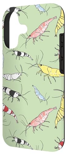 Fancy Aquarium Shrimp Pattern Case for iPhone 17