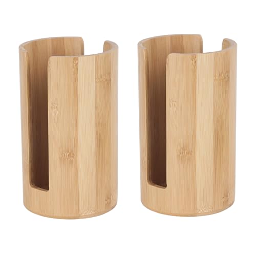 2 PCS Mason Jar Lid Organizer Vertical Mason Jar Lid Storage Bamboo Tumbler Lid Holder Cup Lid Organizer Suitable for Mason Lids/Canning Lids/Bamboo Lids Mason Jar Accessories (2 Wide) - size: 2 Wide