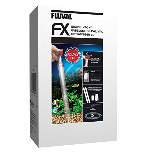 Fluval Gravel Cleaner Kit, A370, Black