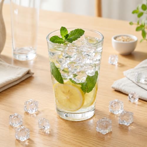 700 Pcs Fake Ice Gems 5 Sizes Acrylic Diamonds Yellow Aquarium Rocks for DIY Craft Photography Props Window Display Home Candlestick Fish Tank Decor Vase Fillers for Wedding Centerpieces - color: Yellow