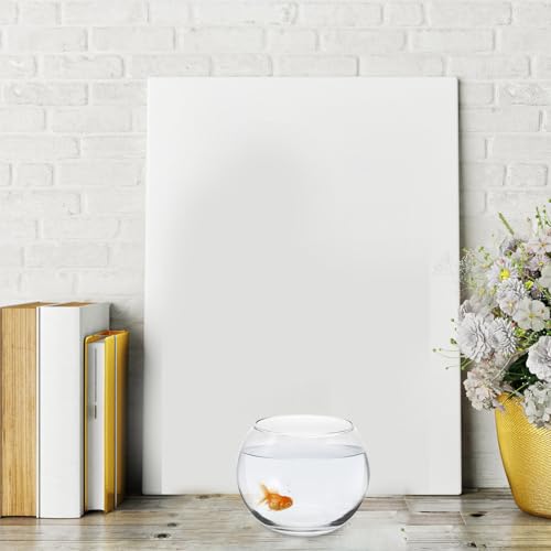 Baluue Round Glass Fish Bowl 4.72 X 3.54 Inch Clear Thick Glass Aquarium for Fish and Plants Desktop Decorative Vase Terrarium for Home Office Shelf - size: 12.00X12.00X9.00CM