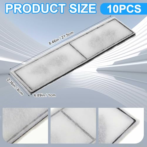 Nosiny Filter Foam Cartridge Pad Compatible with Fluval U4 Poly-Max with Zeolite Particles Underwater Sponge Aquarium Underwater Filter Replacement Accessories for Aquarium Fish Tank - size: U4