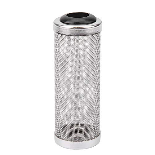 Aquarium Filter Cover, Stainless Steel Intake Strainer Fish Shrimp Cover Filter Guard Fish Shrimp Mesh Aquarium Intake Filter Mesh for Shrimp and Fish(12mm) - size: 12mm