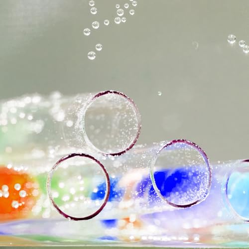uxcell Rigid Round Clear Tubing 5mm(3/16") ID x 8mm(5/16") OD x 0.8Ft(250mm) Length Plastic Tube - size: 5mm x 8mm x 250mm