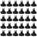 Pawfly Aquarium Suction Cup Clips for Standard 3/16" ID Airline Tubing Black Air Hose Holder Clamp Accessories for Fish Tank Aeration Setup, 30 Pack - color: Black