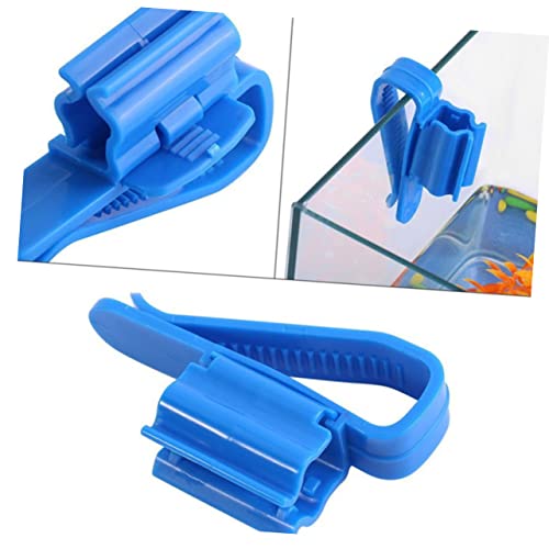 2pcs Aquarium Filtration Hose Clip Tube Holder for Fish Tank Water Pump Easy Installation for Cleaning Tanks and Buckets Compatible Various