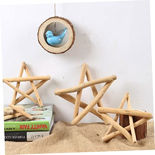 16 Pcs Christmas Logs DIY Fish Tank Decorative Wood Twigs Greenery Stems for Aquarium Tree Decor
