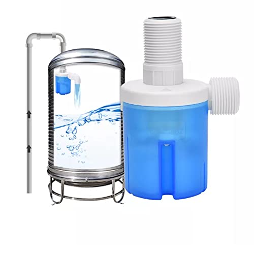 Float Valve 1/2" Top Inlet Male Automatic Water Level Control Valve for Water Tank, Water Tower, Swimming Pools, Livestock Water Trough, Aquaculture, Aquariums. - size: 1/2" top