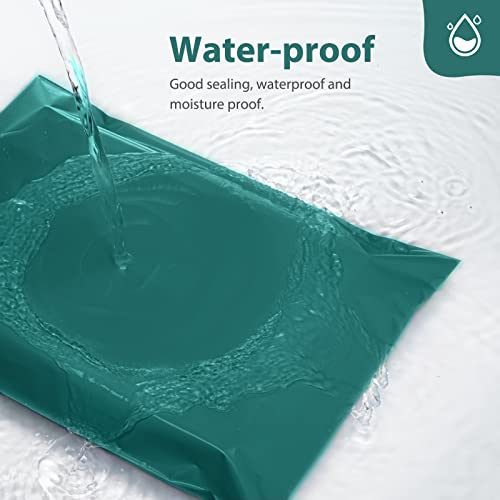 Fuxury Poly Mailers 10x13 Inch 50 Pcs, Waterproof Shipping Bags for Clothing, Strong Adhesive Shipping Envelopes for Small Business, Self Seal Mailers Poly Bags Mailing Envelopes Forest Green - color: Forest Green, size: 10x13" 50pcs