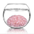Pebbles Polished Gravel,Natural Polished Stones for Flower Bed Fish Tank Plants 3.5-Oz(Pink) - color: Pink