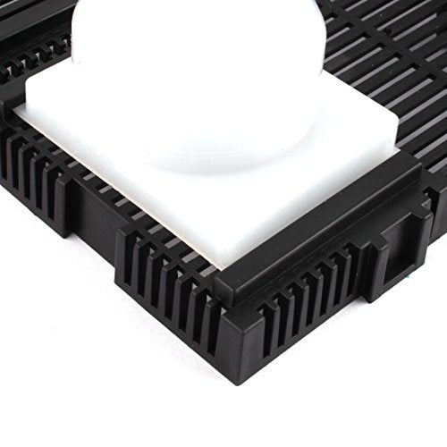 XMHF Aquarium Fish Tank Undergravel Filter Board Air Tube 32pcs Black