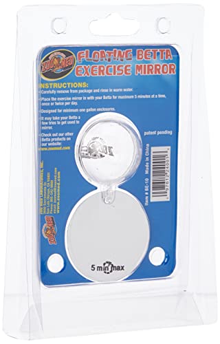 Zoo Med Floating Betta Exercise Mirror White 2 oz.