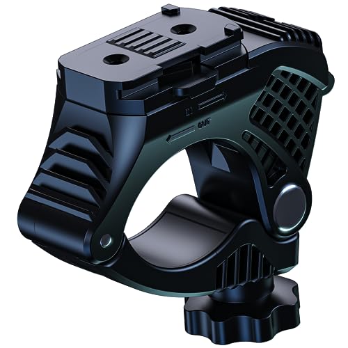 VICTAGEN Replacement Mount for Bike Light VTG8 VTG8Shield VTG-B3 Bike Headlights, 360° Adjustable Bracket, Plastic, Sturdy and Durable, Not for VTG10 Y18 - color: Plastic bracket