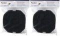 Aqueon Canister Filter Media Foam Pad, Black, Medium/Large (Pack of 2) - size: Medium/Large (Pack of 2)