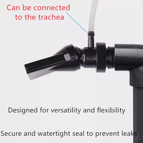 Aquarium Duckbill Nozzle, Aquarium Tanks Outlet Water Outflow Pipe Connector Filter Accessories for Fish Tank Aquarium, 20mm