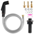 Universal Fit Kitchen Faucet Sprayer Attachment/Hose/Holder Set Compatible with Moen/Delta Faucet Sprayer Replacement, Kitchen Sink Side Sprayer Head, Oil Rubbed Bronze - color: Oil Rubbed Bronze