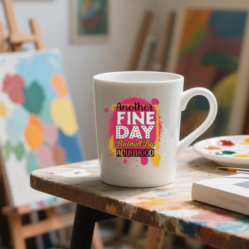 Funny UV DTF Stickers - 20 Sheets Colorful Graffiti UV DTF Tumbler Wraps for 16 20 oz Glass, Busy Doing Nothing Fun Quotes Transfer Sticker DIY Water Bottle Mug Journal Bumper Craft Decorations - style: Funny