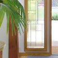 Skyline Window Privacy Film by Artscape - Textured Leaded Glass Design, Static Cling, Day and Night Privacy, UV Protection, Long-Lasting Vinyl, Made in USA - 36 x 72 Inch - color: Skyline