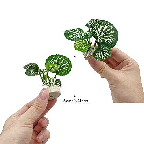 Betta Fish Tank Cave Decorations Aquarium Decoration Ornaments Accessories Betta Leaf pad Hammock (Fish Cave Toy-A)