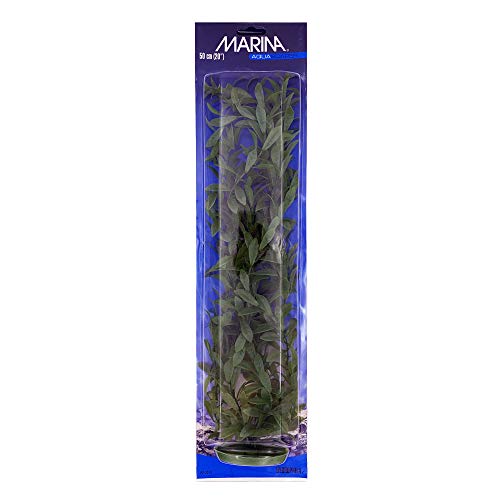 Marina Aquascaper Fish Tank Decorations, Hygrophila Plant, 20-Inch - size: Jumbo - 20"