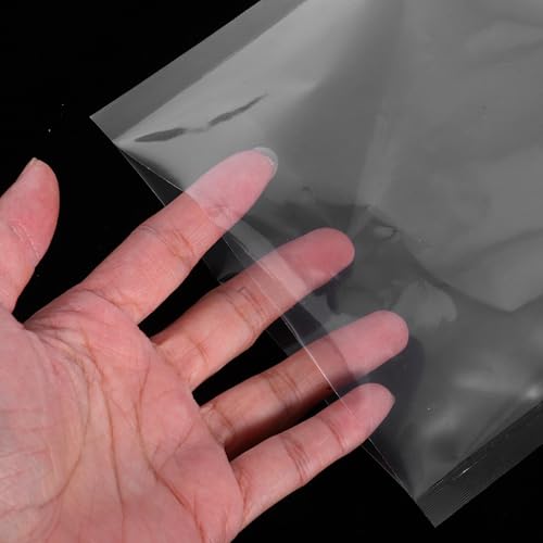BESTYASH 100pcs 15x22cm Oxygen Filling Fish Transport Bags Sealable Live Fish Fry Packing Pouches for Aquarium and Seafood Shipping