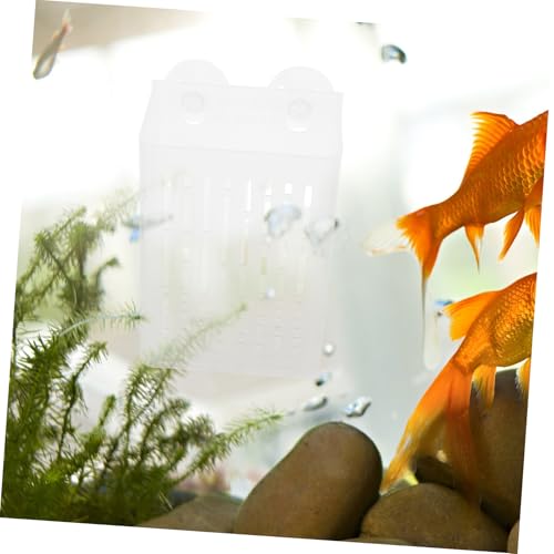 POPETPOP Sturdy Aquarium Suction Cup Plant Stand Fish Tank Moss Holder Hanging Planter Cups for