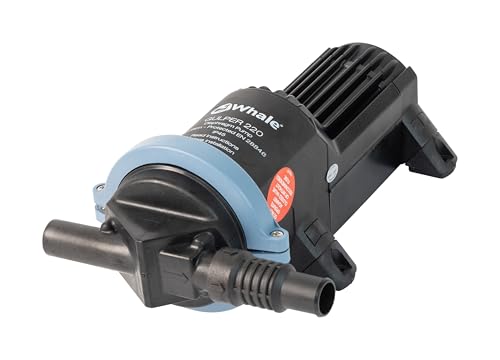 Whale Gulper 220 Graywater Pump - Manages Gray Waste in Boats & RV - 3.5 GPM Flow Rate - 12V/24V - style: 12V