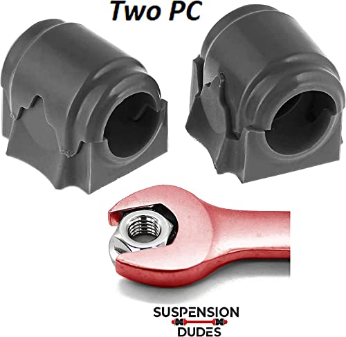 Suspension Dudes 4 PC Front Stabilizer Sway Bar CODE RED EXTREME OEM Bracket/Bushing Kit FITS F-150 2015-2020, Expedition 2007-2024, Navigator 2007-2024, Lobo 2015-2020, K201486 Bushings Made In USA - size: 2015-2020 / 36 MM Bar
