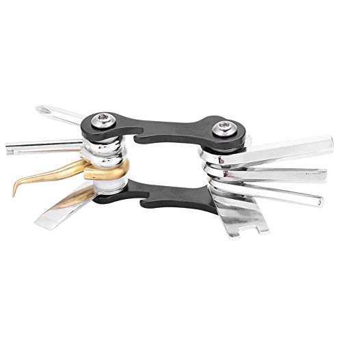Scuba Multi-Tool,8 in 1 Save a Dive Kit,Mini Metal Diving Dive Tools Repair Set for Repairing Various Diving Equipment Jobs(2.48 * 1.46 * 0.87in)
