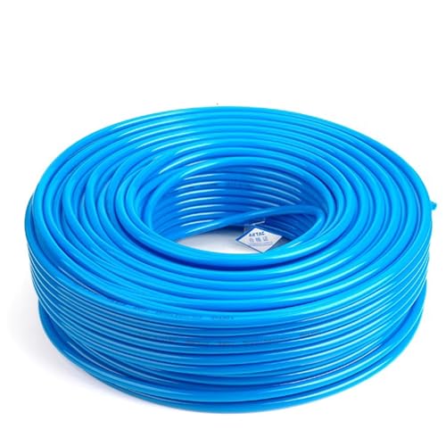 Pneumatic Tubing Air Line Pu Hose 8mm OD 5mm ID 100 Meters（328.08ft）Blue AirTac US98A080050100MBU - color: Blue, size: 8mm OD 5mm ID 328Ft/100Meters