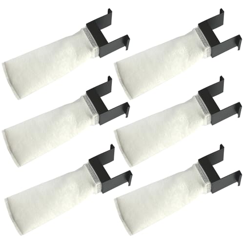 Set of 6 200 Micron Filter Bag Fit for Innovative Marine Fusion Pro 2 AIO 10/14/20/25/40L and Fusion AIO 15/20/25 Desktop Aquarium
