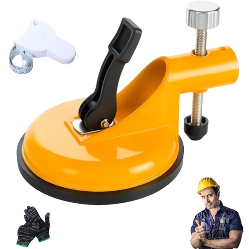 Adjustable Height Setter, 2026 New Floor Gap Tightener, Resistant to Pressure and Shock-Proof, Sturdy and Non-Slip, for Stone Slab Installation & Repair (Earthy yellow) - color: Earthy Yellow