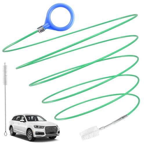 Auto Sunroof Drain Cleaning Tool, 78 Inch Flexible Tube Cleaning Brush, Drain Brush Extra Long Pipe Cleaners for Cars, Car Accessories, Car Sunroof Drain Hole Cleaner for Drains, Sewers, Windshields - size: 78 Inch