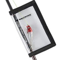 KastKing Madbite Lure Wraps, Available in Two Sizes, Keeps Lures Safe, Durable & Clear PVC, Easily See Lures, Easy Open and Close Hook & Loop System, Great Value, Includes 4 Lure Wraps - color: A: 4 Pack, Medium (5.67“x 3.38”)