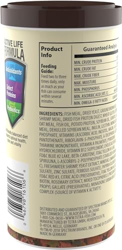 TetraMin Nutritionally Balanced Tropical Flake Food for Tropical Fish, 7.06 oz (pack of 1) - size: 7.06 Ounce (Pack of 1)